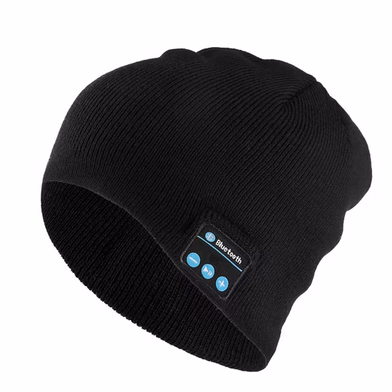 Bluetooth カスタム ニット帽刺繍ロゴ ビーニー ウィンター ハット